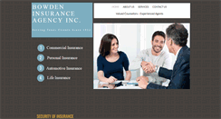 Desktop Screenshot of bowdeninsurance.com